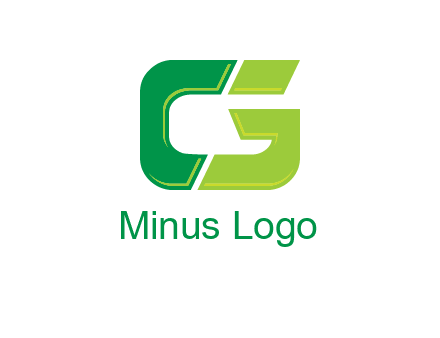 letter G forming letter C