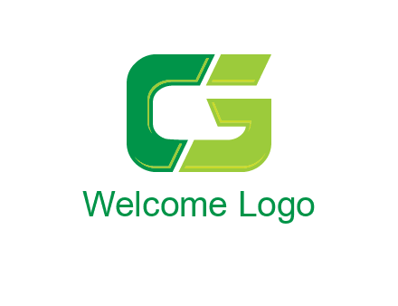 letter G forming letter C