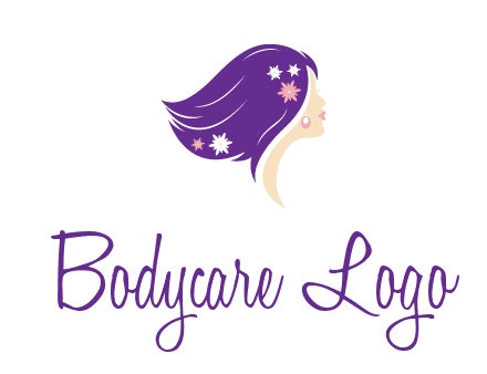 stars ornament on hair woman head fashion logo icon