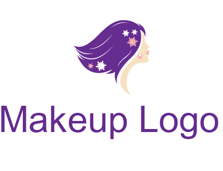 stars ornament on hair woman head fashion logo icon