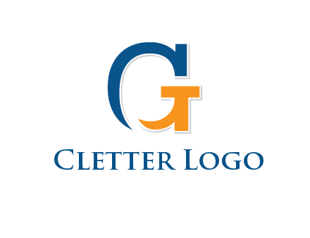 swoosh letter G forming letter C