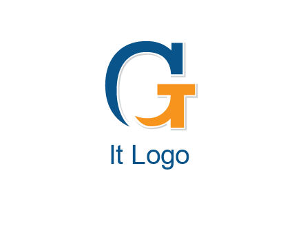 swoosh letter G forming letter C