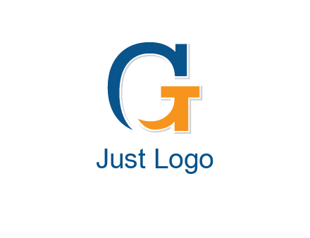 swoosh letter G forming letter C