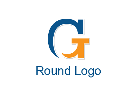 swoosh letter G forming letter C