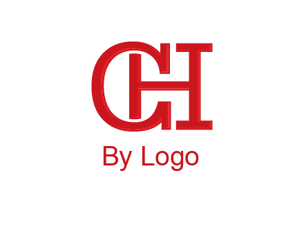 letter H in letter C