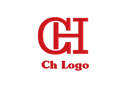 letter H in letter C