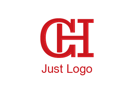 letter H in letter C