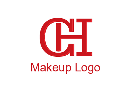 letter H in letter C