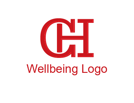 letter H in letter C
