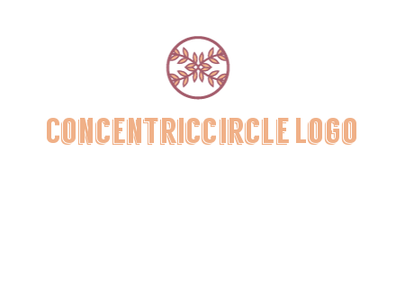 flower in circle