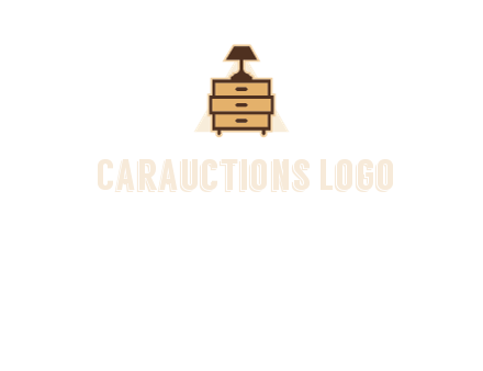 lamp on drawer cabinet