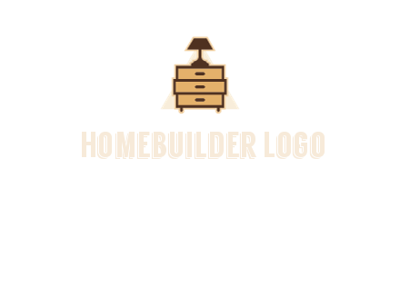 lamp on drawer cabinet