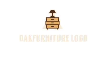 lamp on drawer cabinet