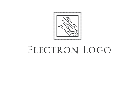 networking lines in square frame