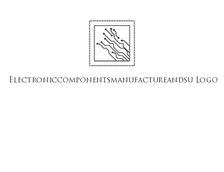 networking lines in square frame