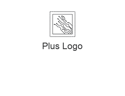 networking lines in square frame