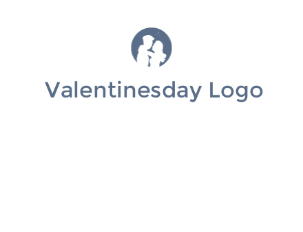 negative spacing couple in circle frame