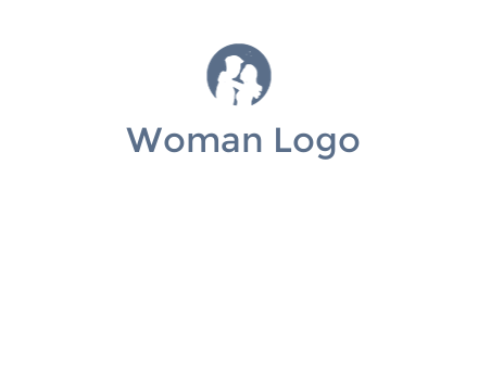 negative spacing couple in circle frame
