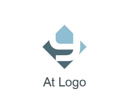negative spacing letter Y in rhombus