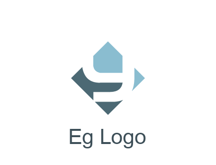negative spacing letter Y in rhombus