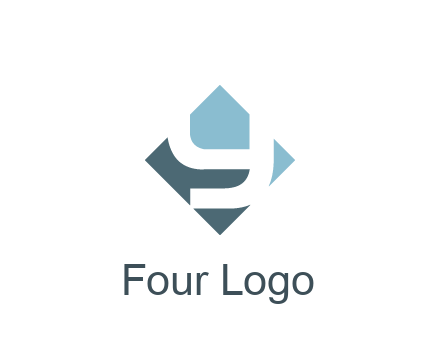 negative spacing letter Y in rhombus