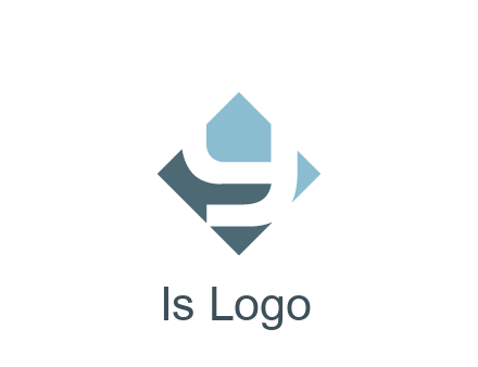 negative spacing letter Y in rhombus