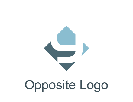 negative spacing letter Y in rhombus