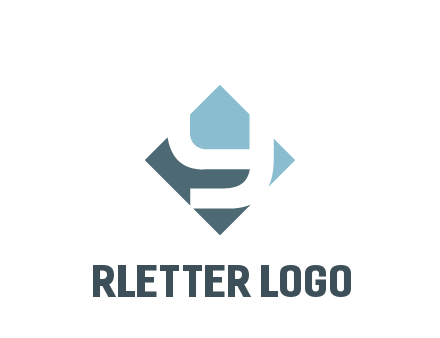 negative spacing letter Y in rhombus