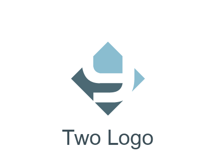 negative spacing letter Y in rhombus