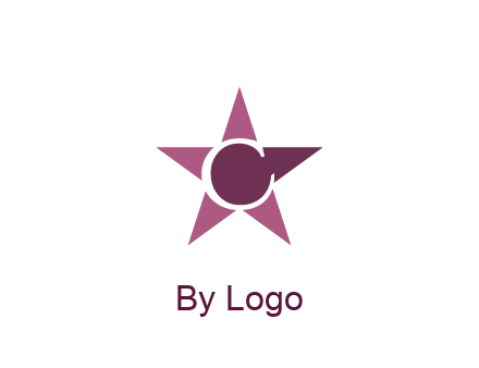 letter C in star