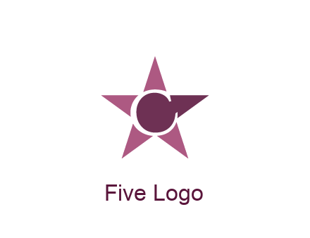 letter C in star