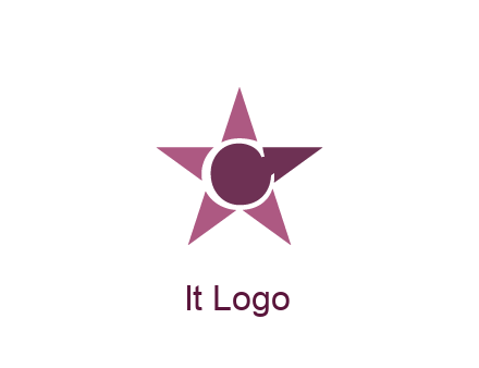 letter C in star