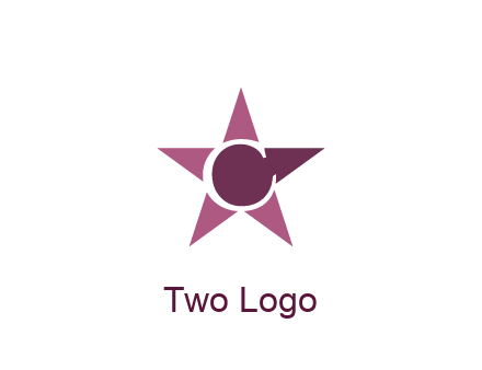 letter C in star