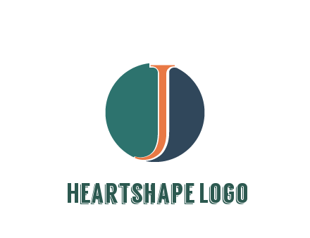 letter J in circle