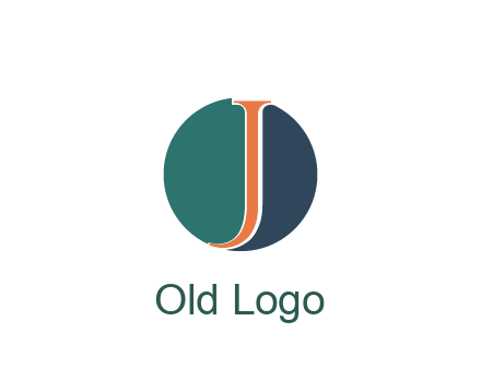 letter J in circle