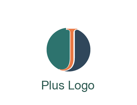 letter J in circle