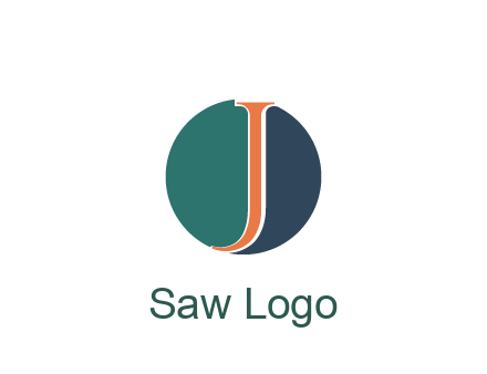 letter J in circle