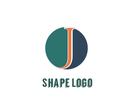 letter J in circle