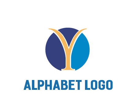 letter Y in circle