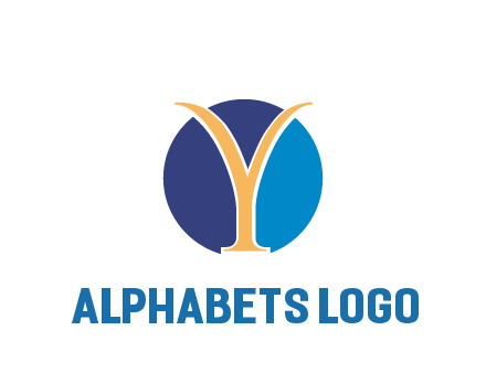 letter Y in circle