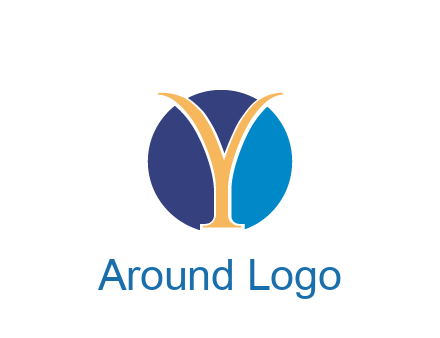 letter Y in circle