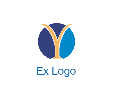 letter Y in circle
