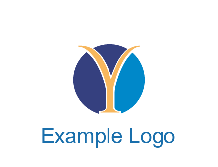 letter Y in circle