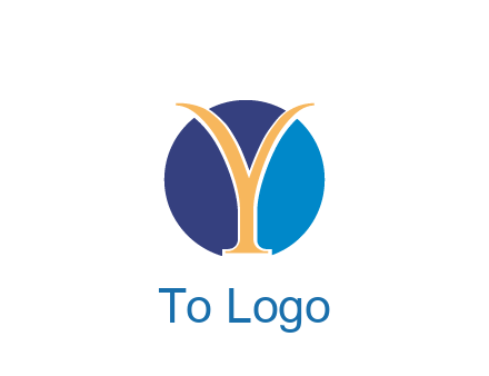 letter Y in circle