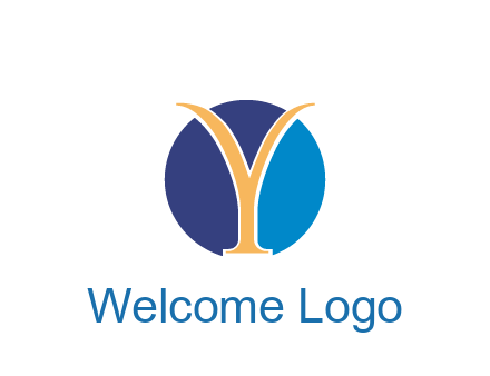 letter Y in circle