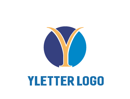 letter Y in circle