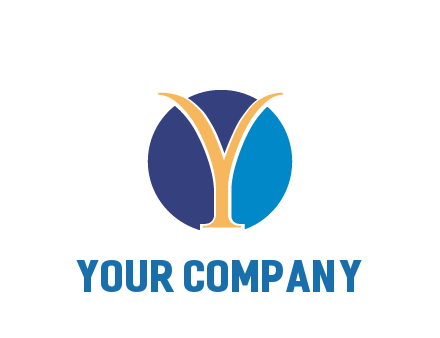letter Y in circle