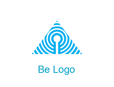 tower signals in triangle shape