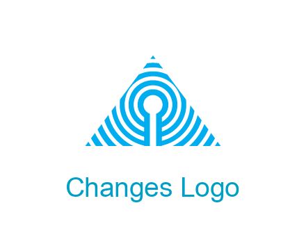 tower signals in triangle shape
