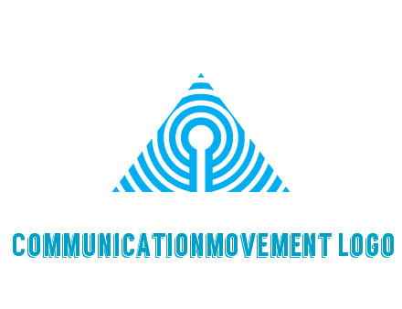 tower signals in triangle shape